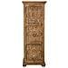 Armadio Artigianale In Legno Marrone, 53x40x149h Cm - Foto miniatura 2