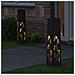 Faro LED solare per sentieri 2 pcs Nero - Foto miniatura 3