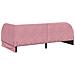 Struttura Letto Angolare con Materasso 2 pcs Grigio Velluto - Foto miniatura 9