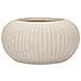 Vaso Decorativo Vkh829-beige-poliresina-35x35x18 Cm - Foto miniatura 1