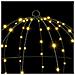 Palla con 160 LED Bianco caldo 50,5 x 50,5 x 52 cm Metallo - Foto miniatura 6