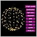 Palla con 160 LED Bianco caldo 50,5 x 50,5 x 52 cm Metallo - Foto miniatura 8
