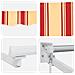Tenda retrattile manuale con LED Multicolore 3,5 x 2,5 m - Foto miniatura 7