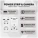 Multipresa Con Telecamera Wifi 4k / 1080p - Ciabatta Telecamera Con Rilevazione Movimento, Controllo App Lookcam, 24/7 - Sorveglianza Discreta Per Ufficio E Casa - Foto miniatura 2