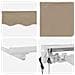 Tettuccio Elettrico Retrattile Beige e Bianco 3 x 2,5 m - Foto miniatura 7