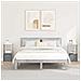 Comodino con cassetto 2 pcs Grigio cemento 30,5 x 27 x 59,5 cm - Foto miniatura 2