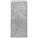 Comodino con cassetto 2 pcs Grigio cemento 30,5 x 27 x 59,5 cm - Foto miniatura 7