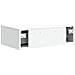 Tavolino da Parete Laterale Bianco 59 x 34,5 x 17 cm - Foto miniatura 6