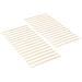 Doghe per letto 32 pz Naturale 90 x 6 x 1,3 cm - Foto miniatura 1