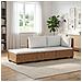 3 pz Set Lounge in Rattan con Cuscini GENDT Rattan naturale - Foto miniatura 8