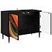 Mobile TV BONN 69 x 33 x 50,5 cm Rovere Nero - Foto miniatura 3