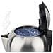 Bollitore elettrico programmabile BOE50 1,7 L Acciaio inox, Termostato regolabile 40-100°C, Mantenimento in caldo, 220W, argento - Foto miniatura 5