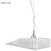I-ISIDE / S45 - Lampadario a sospensione bianco con raggi 60 watt E27 - Foto miniatura 3