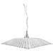I-ISIDE / S45 - Lampadario a sospensione bianco con raggi 60 watt E27 - Foto miniatura 2