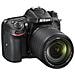 D7200 Nero Kit 18-140mm VR + SD 8GB Sensore CMOS 24Mpx Display 3'' Filmati Full HD Stabilizzato Wi-Fi / NFC - Foto miniatura 9
