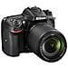 D7200 Nero Kit 18-140mm VR + SD 8GB Sensore CMOS 24Mpx Display 3'' Filmati Full HD Stabilizzato Wi-Fi / NFC - Foto miniatura 3