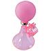 Campanello A Trombetta Rosa In Plastica Per Bici Bambina - Foto miniatura 3