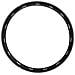 X10100.06, Guarnizione per pentola trovi Pressione Clipso Essential, Diametro 24,5cm, Nero (Schwarz)  - Foto miniatura 1