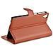 Custodia Compatibile Con Htc Desire 820 In Marrone Pastello - Coperchio Protettiva Con Chiusura Magnetica, Funzione Stand E Tasca Per Le Carte - Foto miniatura 8