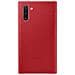 Cover Leather Ef-vn970lregww Per Galaxy Note 10 Sm-n970f Rosso - Foto miniatura 1