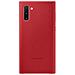 Cover Leather Ef-vn970lregww Per Galaxy Note 10 Sm-n970f Rosso - Foto miniatura 7