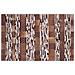 Tappeto Rettangolare In Pelle Marrone 140x200cm Herekli - Foto miniatura 7