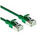 Green 1 Meter Lszh U /ftp Cat6a Datacenter Slimline Patch Cable Snagless With Rj45 Connectors (dc7701) - Foto miniatura 2