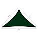 Parasole a Vela Oxford Triangolare 4x4x5,8 m Verde Scuro - Foto miniatura 6