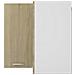 Pensile Angolare Rovere Sonoma 57x57x60 cm in Legno Multistrato - Foto miniatura 7