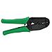 Pinza Crimpatrice per Connettori Coassiali Nera e Verde 29 x 12.2 x 2 cm 40899 - Foto miniatura 1