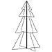 Albero di Natale a Cono 160 LED per Interni Esterni 78x120 cm - Foto miniatura 1