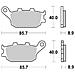Pastiglie Freno Posteriore 657ls - Foto miniatura 1