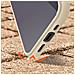 Cover Iphone 14 Pro Max Trasparente Bordo Beige Antiurto Spigen Ultra Hybrid - Foto miniatura 2