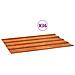 Pannelli per Tetti 36 pz Ruggine 60x44 cm in Acciaio Corten - Foto miniatura 2