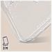 Cover Magsafe Per Iphone 15 Plus Silicone Paillette Bianca Karat - Foto miniatura 3
