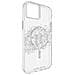 Cover Magsafe Per Iphone 15 Plus Silicone Paillette Bianca Karat - Foto miniatura 4