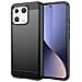 Custodia B-case Tpu Silicone Cover Case Per Xiaomi 13 Carbon Metal Black - Foto miniatura 1