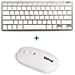 Tastiera e Mouse Bluetooth 2502082313569  Colore Blu - Foto miniatura 1