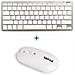 Tastiera e Mouse Bluetooth 2502082313569  Colore Blu - Foto miniatura 2