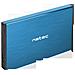 Box Esterno Rhino GO Box HDD e SSD 2.5" Micro-USB Colore Blu - Foto miniatura 4
