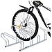 Supporto Per 4 Bici Da Pavimento Autoportante Acciaio Zincato - Foto miniatura 2