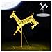 Renna Luminosa Natalizia Addobbo Per Esterno Cervo Led Luce Calda 94 X 115 Cm - Foto miniatura 3