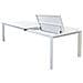 Kirk - Tavolo Da Giardino In Alluminio Allungabile 200/300 X 110 Cm - Foto miniatura 3