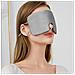 Maschera Per Dormire In Seta Oversize Per Uomo E Donna Grey - Foto miniatura 2