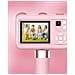 Simpatica Macchina Fotografica Per Bambini Con Doppio Obiettivo E Supporto Pink - Foto miniatura 3