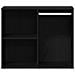 Cabinet cosmetico in rovere nero  - 80x40x65 cm - Foto miniatura 6
