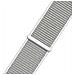 Bracciale Sport Per Apple Watch 44 / 45 / 46 / 49mm In Nylon Tessuto Velcro, Grigio - Foto miniatura 3