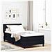 Letto box spring con materasso con materasso Nero 90 x 190 cm - Foto miniatura 2