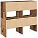 Scarpiere 2 pz Impilabili Legno Antico 89,5x30x40 cm - Foto miniatura 6