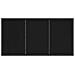 Set da Pranzo per Giardino con cuscino 5 pcs Grigio Poly Rattan - Foto miniatura 8